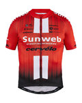 dres kratkih rukava - SUNWEB 2019 - crna/crvena/bijela
