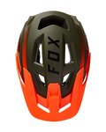 FOX kaciga - SPEEDFRAME PRO FADE - narančasta/zelena