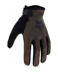 FOX rukavice s dugim prstima - RANGER - smeđa/crna