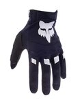 FOX rukavice s dugim prstima - DIRTPAW - bijela/crna