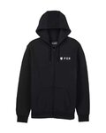 FOX dukserica - ABSOLUTE FLEECE ZIP - crna