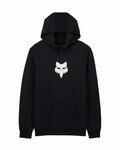 FOX dukserica - FOX HEAD FLEECE PO - crna