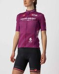 CASTELLI dres kratkih rukava - GIRO D'ITALIA 2021 W - ljubičasta