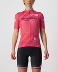 CASTELLI dres kratkih rukava - GIRO D'ITALIA 2021 W - ružičasta