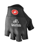 CASTELLI rukavice s kratkim prstima - GIRO D'ITALIA - crna