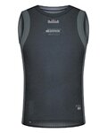 GOBIK majica bez rukava - SECOND SKIN - siva/antracitna