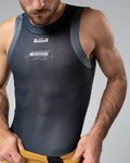 GOBIK majica bez rukava - SECOND SKIN - siva/antracitna