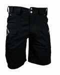 HAVEN kratke hlače bez tregera - CUBES BLACKIES - crna