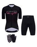 HOLOKOLO mega set - CYCLIST ELITE LADY - crna