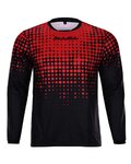 HOLOKOLO dres dugih rukava ljetni - INFRARED MTB LONG - crvena/crna