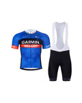 BONAVELO kratki dres i kratke hlače - GARMIN SHARP - plava/crna