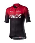CASTELLI dres kratkih rukava - INEOS 2020 - crvena/crna