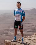 KATUSHA SPORTS dres kratkih rukava - ISRAEL 2020 - svjetloplava/bijela
