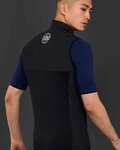 LE COL prsluk - SPORT LOGO GILET - bijela/crna
