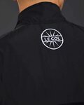 LE COL prsluk - SPORT LOGO GILET - bijela/crna
