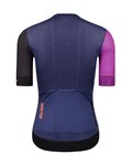 MONTON dres kratkih rukava - TRAVELER EVO LADY - crna/plava/ljubičasta