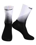 MONTON čarape klasične - HOWAIN MID CALF - bijela/crna