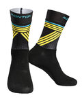 MONTON čarape klasične - GREFFIO - crna/žuta