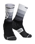 MONTON čarape klasične - VALLS 2  - bijela/crna