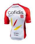 NALINI dres kratkih rukava - COFIDIS 2020 - crvena/bijela