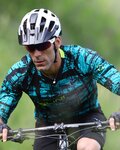NALINI dres dugih rukava ljetni - AIS HILL MTB - crna/zelena