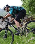 NALINI dres dugih rukava ljetni - AIS HILL MTB - crna/zelena