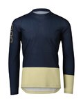 POC dres dugih rukava ljetni - MTB PURE - zelena/plava