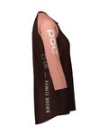 POC dres kratkih rukava - MTB PURE 3/4 LADY - smeđa/ružičasta