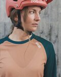 POC dres dugih rukava ljetni - MTB PURE LADY - zelena/smeđa