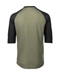 POC dres kratkih rukava - MTB PURE 3/4 - crna/zelena