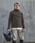 POC jakna otporna na vjetar - GUARDIAN AIR - smeđa