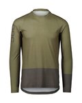 POC dres dugih rukava ljetni - MTB PURE - zelena/plava