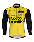 dres dugih rukava zimski - LOTTO 2018 WINTER - žuta/crna