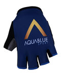 rukavice s kratkim prstima - AQUA BLUE 2018 - zlatna/plava