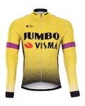 BONAVELO dres dugih rukava zimski - JUMBO-VISMA 2019 WNT - crna/zelena
