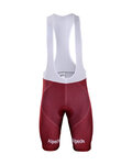 BONAVELO kratke hlače s tregerima - KATUSHA 2019 - crvena