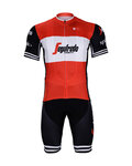 BONAVELO kratki dres i kratke hlače - TREK 2019 - crvena/crna