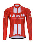 BONAVELO dres dugih rukava zimski - SUNWEB 2020 WINTER - crvena/bijela