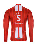 BONAVELO dres dugih rukava zimski - SUNWEB 2020 WINTER - crvena/bijela
