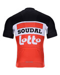 BONAVELO dres kratkih rukava - LOTTO SOUDAL 2020 - crna/crvena