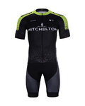 BONAVELO kratki dres i kratke hlače - SCOTT 2020 set - zelena/crna