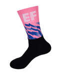BONAVELO čarape klasične - EDUCATION FIRST 2020 - plava/ružičasta/crna