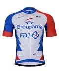 BONAVELO dres kratkih rukava - GROUPAMA FDJ 2022 - crvena/bijela/plava