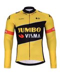 BONAVELO dres dugih rukava zimski - JUMBO-VISMA 2025 WNT - žuta/crna