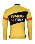 BONAVELO dres dugih rukava zimski - JUMBO-VISMA 2025 WNT - žuta/crna