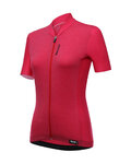 SANTINI dres kratkih rukava - SCIA LADY - crvena