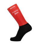 SANTINI čarape klasične - TREK 2018 AERO - crna/crvena