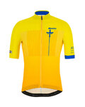SANTINI dres kratkih rukava - LA VUELTA 2019 - plava/žuta