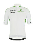 SANTINI dres kratkih rukava - LA VUELTA 2019 - bijela