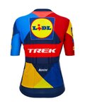 SANTINI dres kratkih rukava - LIDL TREK 2024 LADY - žuta/crvena/plava